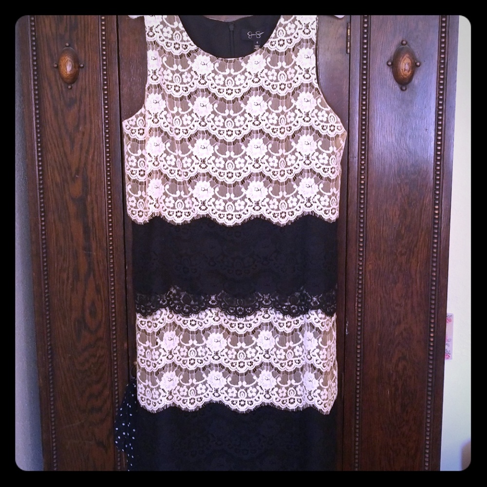 Layered Lace Dress